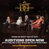DRAGONS’ DEN PREPARES FOR 11TH SEASON  AS AUDITION TOUR DATES ARE ANNOUNCED