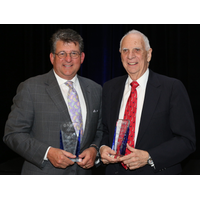 NAFA honored Joseph Dini and Louis Seno with the 2017 Lifetime Achievement Award