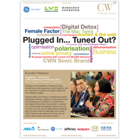 ‘Plugged In … Tuned Out?’ – CWN Fourth Annual Conference