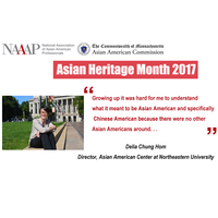 AAPI Heritage Month - Delia Chung Hom shares her experience with identity, on what it means to be Chinese and her love for family, community, and creating change for working mothers.