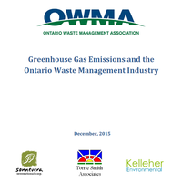 Greenhouse Gas Emissions and the Ontario Waste Management Industry