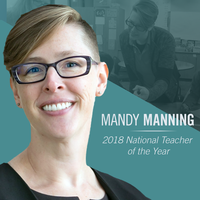 RPCV Mandy Manning Named 2018 National Teacher of the Year