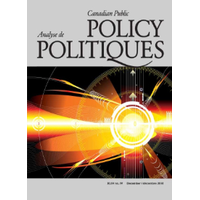 Canadian Public Policy 46.1 is now online: