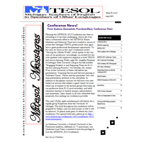 August 2012 Issue: MITESOL Messages