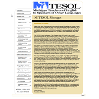 February 2017 Issue: MITESOL Messages