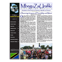 Fall 2011 Newsletter Mbegu za Urafiki/Seeds of Friendship