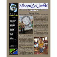 Fall 2009 Newsletter Mbegu za Urafiki/Seeds of Friendship