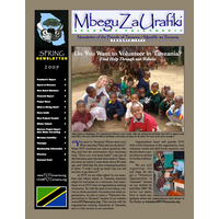 Spring 2009 Newsletter Mbegu za Urafiki/Seeds of Friendship