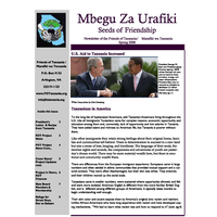 Spring 2008 Newsletter Mbegu za Urafiki/Seeds of Friendship
