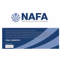 NAFA Webinar:  Final Comments - Overview of the Current State of the Aviation Industry