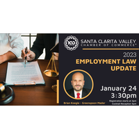 2023 EMPLOYMENT LAW UPDATE TO REVIEW NEW LAWS AND REGULATIONS FOR BUSINESSES