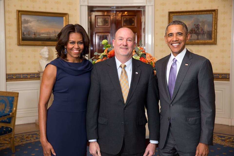 Michelle Obama, Glenn Blumhorst, Barack Obama
