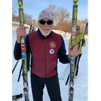 Paul Thompson Skiing his 40th Birkie for Climate Solutions