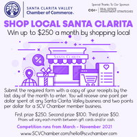 SCV CHAMBER ANNOUNCES 2021 SHOP LOCAL CAMPAIGN TO ENCOURAGE SUPPORT FOR OUR LOCAL BUSINESS COMMUNITY