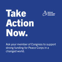 In Congress: 156 House Members Support $450 million for Peace Corps