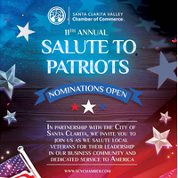 NOMINATIONS TO HONOR LOCAL VETERANS AT CHAMBER'S ANNUAL SALUTE TO PATRIOTS LUNCHEON NOW OPEN