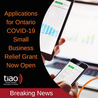 Applications for Ontario COVID-19 Small Business Relief Grant Now Open