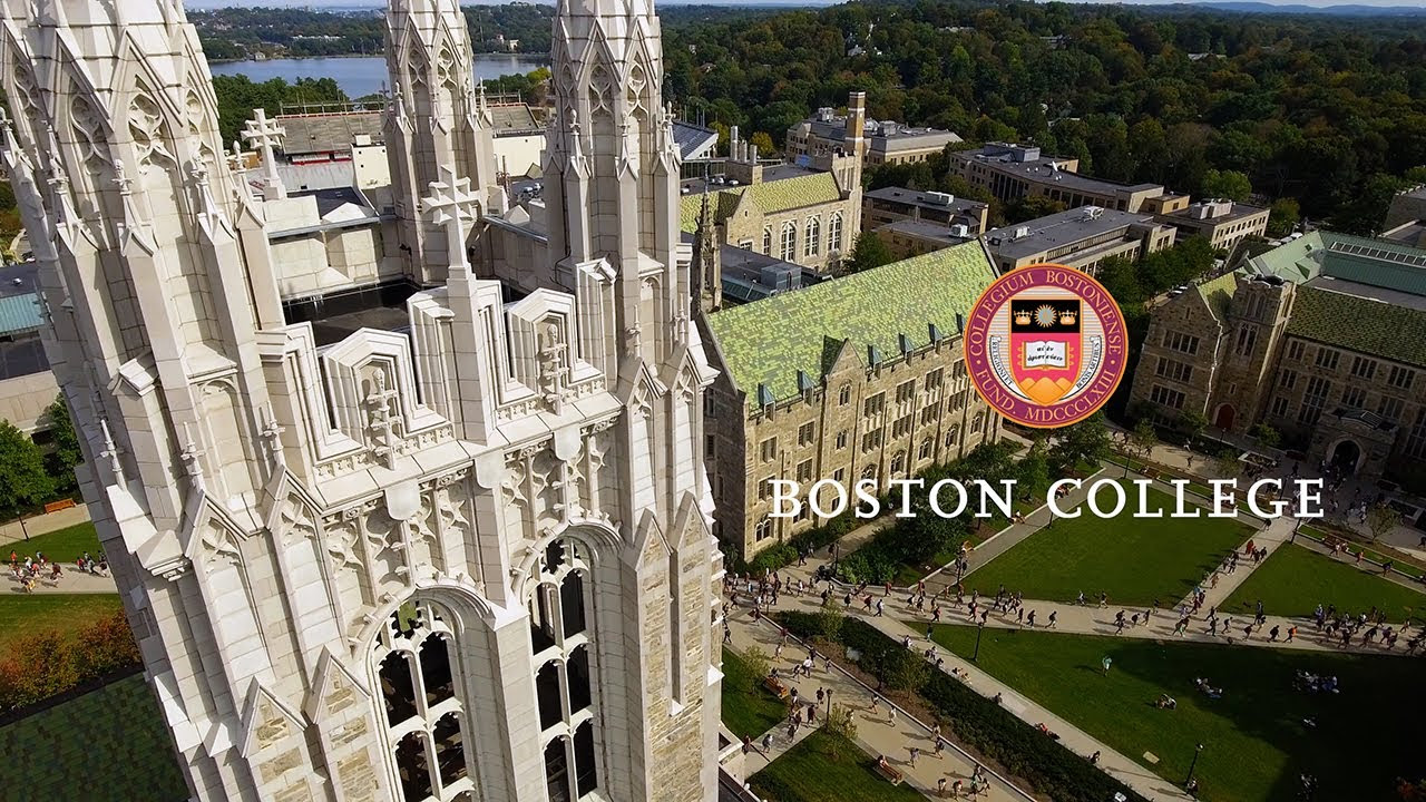 Boston College Logo & Gasson Hall Steeple