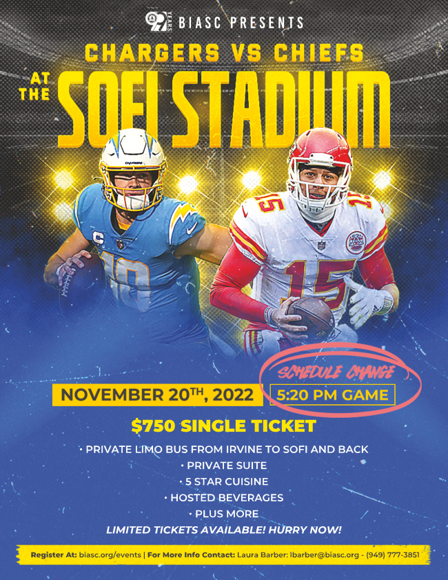 chargers vs chiefs stadium