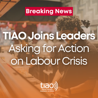 TIAO Joins Leaders Asking for Action on Labour Crisis