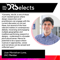 DRSelects: Juan Montalvan Lume on  Decolonial, systemic, and critical studies in design and design research