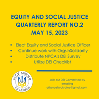 Equity and Social Justice Quarterly Update No. 2 (2023)