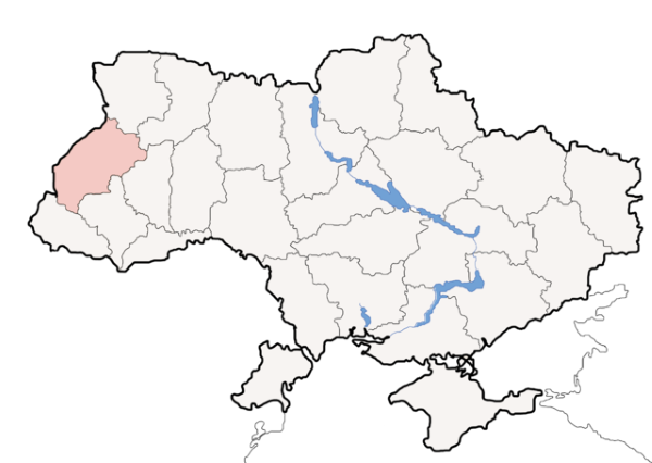 lviv ukraine map