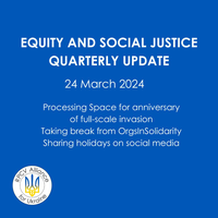 2024 Equity and Social Justice Update No. 1
