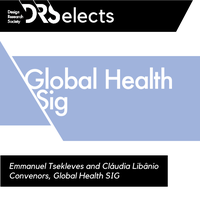 DRSelects: Global Health SIG's Emmanuel Tsekleves and Cláudia Libânio