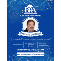 The Bluewater Recycling Association Invites You to Celebrate Francis Veilleux