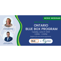 Ontario Blue Box Program Webinar