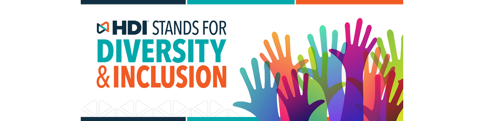 HDI Stands for Diversity & Inclusion.  Click here for more.