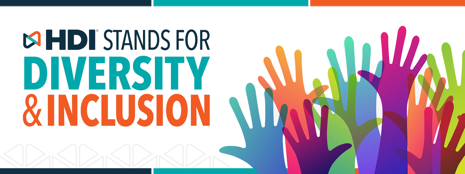 HDI Stands for Diversity & Inclusion.  Click here for more.